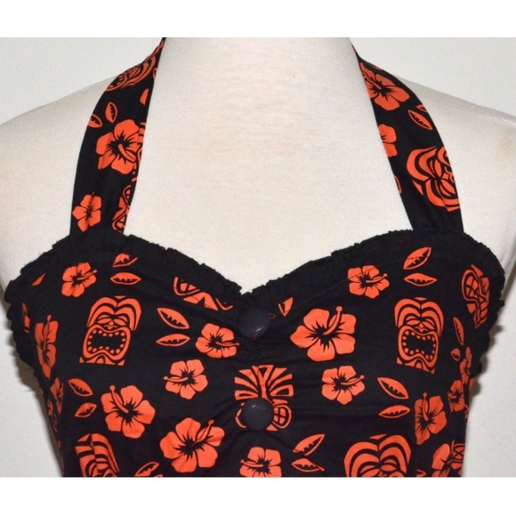 ✨HOST PICK✨
SOURPUSS HAWAIIAN TIKI HALTER TOP NWT - Picture 2 of 3